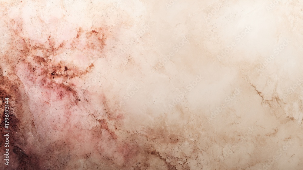 Fototapeta premium Elegant and Subtle Marble Texture with Earthy Tones and Soft Veins Suitable for Backgrounds, Interiors, and Design Projects