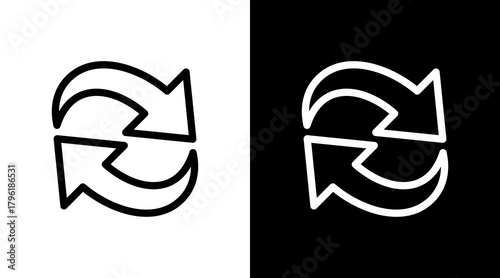 Refresh With Icon Set Design