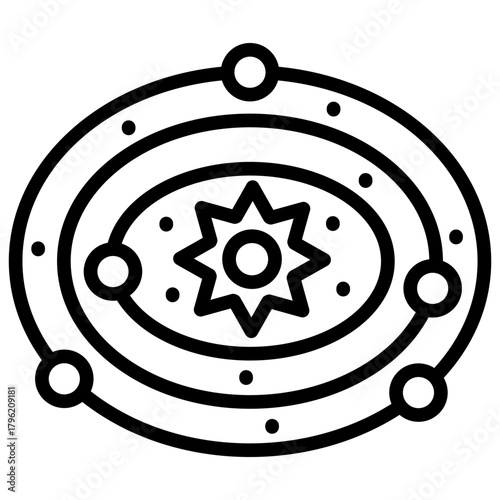Solar System Icon