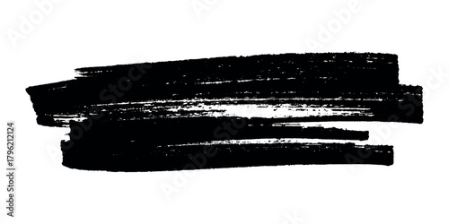 Brush paint stroke texture swatch Hand painted background Ink scribble dab clipart Paint smudge for tags and stamps design