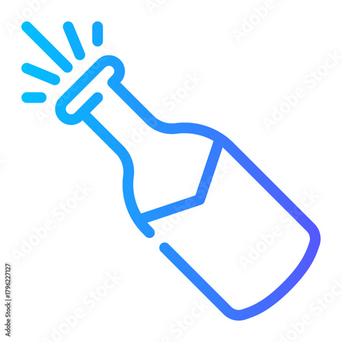 champagne gradient icon
