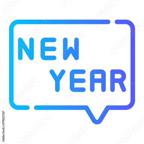 greetings gradient icon