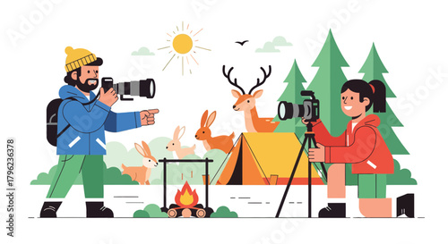 Capturing The Wilderness: Photographers Documenting Forest Animals In Nature