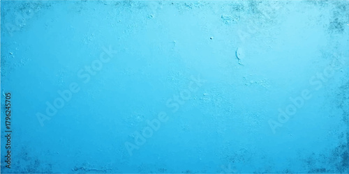 Old blue grunge wall texture background with vintage dirty concrete surface and rough blank aged paint pattern backdrop