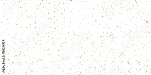 Grungy vintage paper texture with old white paint pattern on a rough, dirty beige wall surface background