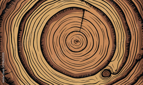 Tree ring log wood annual texture pattern trunk woodring growth nature