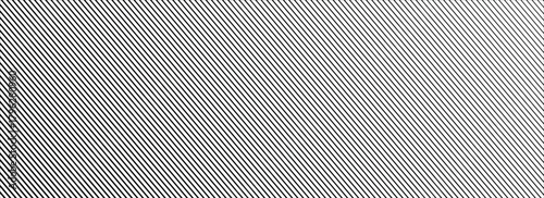 Thin slash line seamless pattern. Repeated fine diagonal lines background. Pinstripe wallpaper. Black and white tilted slanted strip backdrop. Repeating oblique linear texture overlayeps10
