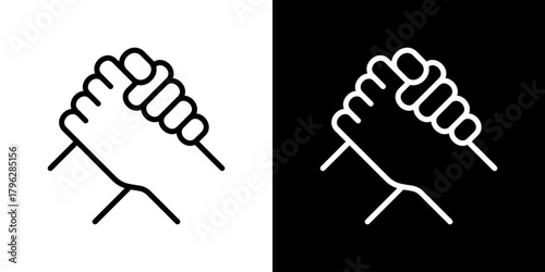 Support Icon Line Style Vector Illustration