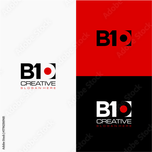 This logo features a bold, modern, and minimalistic design built around the characters “B1”.