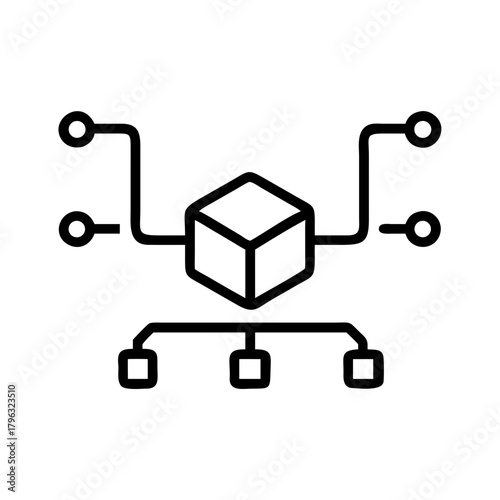 digital twin technology icon