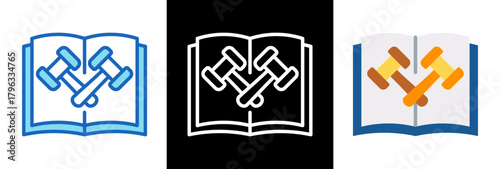 Justice System tripplestyle icon