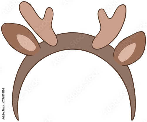 Reindeer antler headband