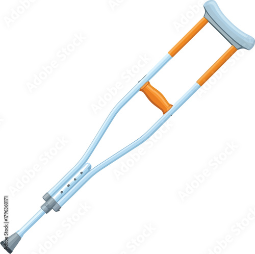 Medical crutch aid for mobility and recovery