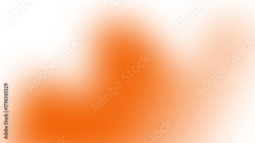 Intense Warm Orange Blur Abstract Gradient Background