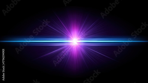 Dynamic light burst creation studio setup graphic design abstract background close-up view visual impact