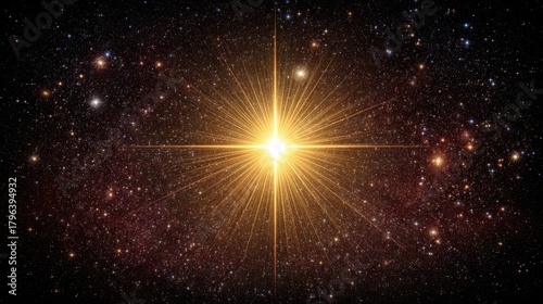 Celestial event star formation in the universe stunning space visualization dark cosmic environment wide-angle view astrophysics concept