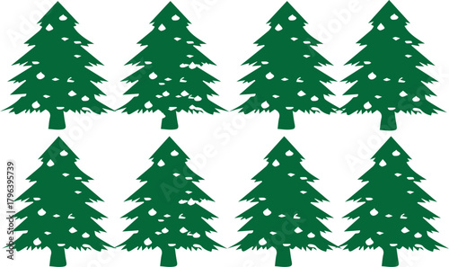 snow covered fir tree