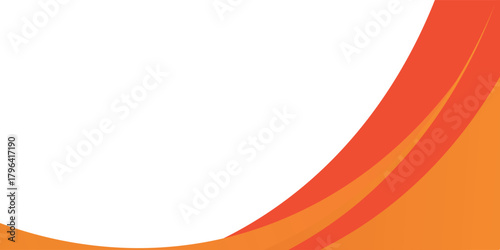 Abstract orange white banner background. Graphic design banner pattern background template vector illustration eps10