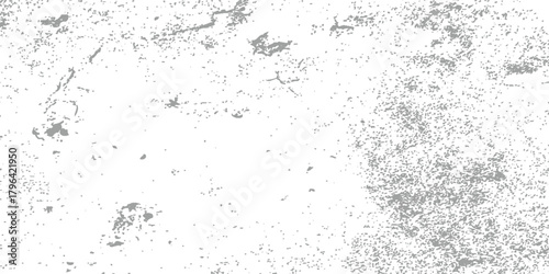 Distressed white texture with light gray scratches, splatter, and grunge detailing. Suitable for grunge overlays, design templates, and backgrounds.