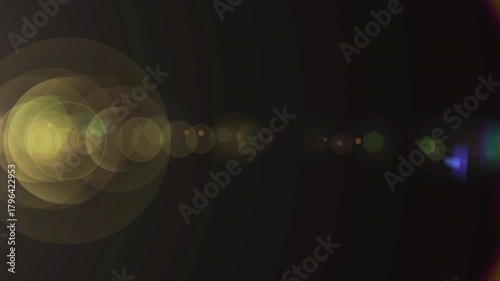 Optical lens flare effect, 4K resolution, Very high quality and realistic, Lens Flare, Studio Flare.