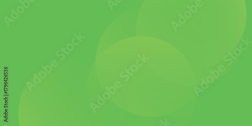 Minimal geometric background. Dynamic shapes composition. vector background green design eps10