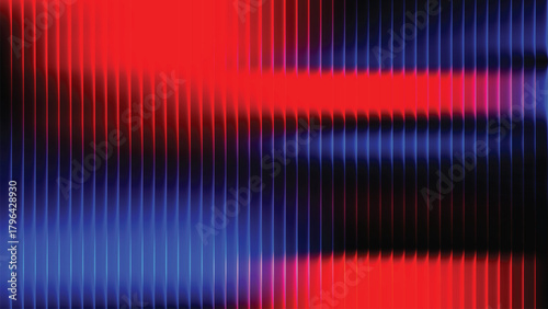 Futuristic Glowing Blue Glass Layers on Dark Background with Motion Flow