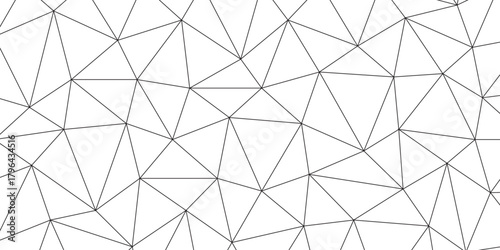 black vector poly triangle texture. clean and modern science chemical theme background. Abstract geometric pattern composed of triangular. white black vector triangle mosaic wallpaper , vector.	