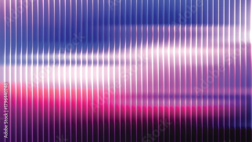 Cool Transparent Blue Glass Gradient Flow with Neon Motion Effects