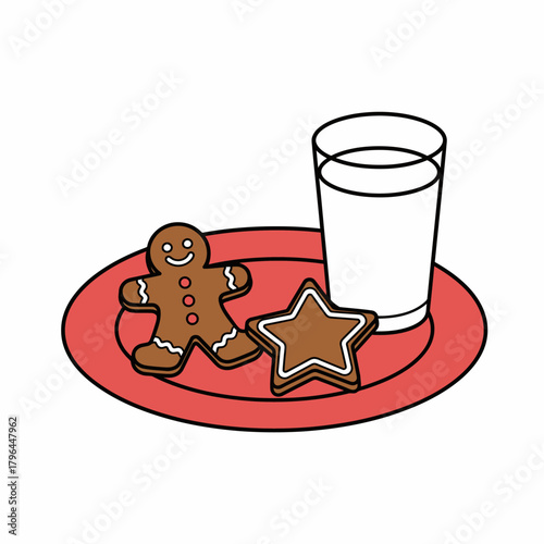 Traditional christmas wreath with red berries and white candle festive holiday decoration icon for seasonal greeting or home decor branding