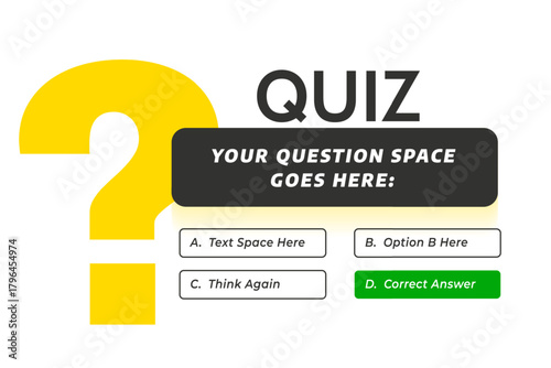 multiple question and answer format banner for your examination