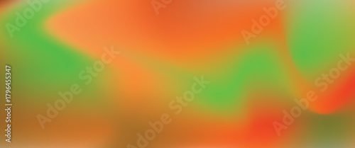 A bright abstract background with subtle gradients of orange, green, and red combine to create a modern texture.