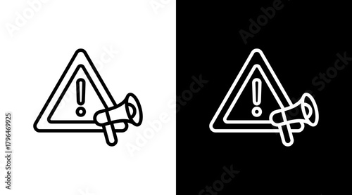 Crisis Communication With Icon Set Design