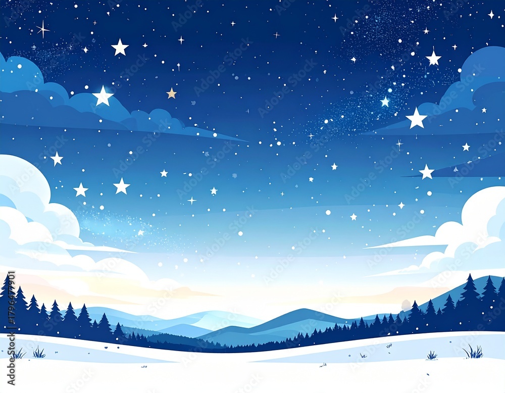 Naklejka premium 夜景 背景