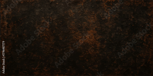 Dark, old, and rusty grunge metal texture backdrop