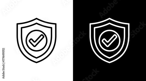 Insurance With Icon Set Design