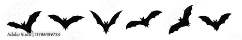 bats silhouette clip art