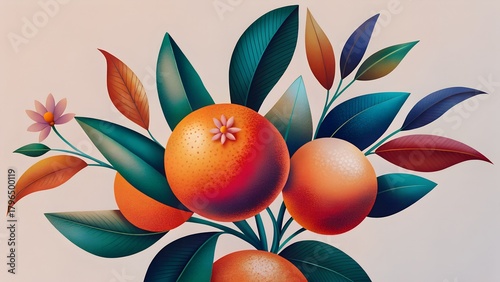 easter eggs with flowers