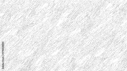 Abstract black and white textured background with diagonal dashed lines and scattered dots vector