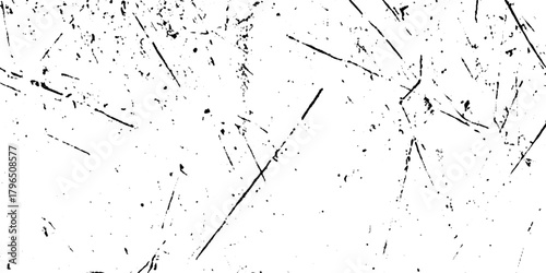 Abstract white and black grunge dust particle and dust grain texture. old grunge texture with scratches and cracks paint wall texture. dust overlay distress grain with scratch grunge urban background.