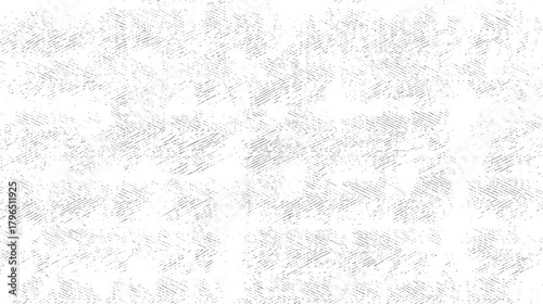 Subtle grey diagonal dash and dot pattern on white background abstract texture vector