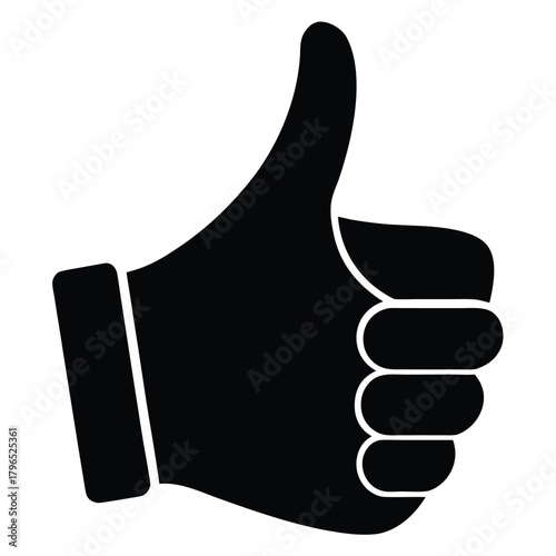 thumbs up icon vector icon