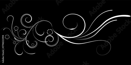 Elegant leaves closeup background plant abstract autumn white foliage nature rose