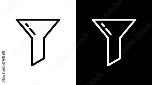 Filter With Icon Set Design