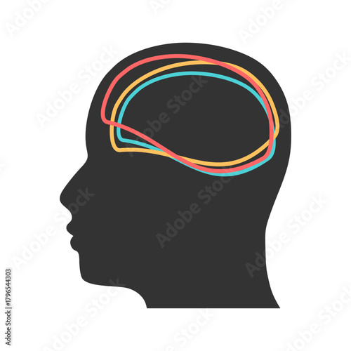 Personal growth and development. Business and education concept. Metaphor of problem solving, chaos and mess, difficult situation. Creativity and innovation.