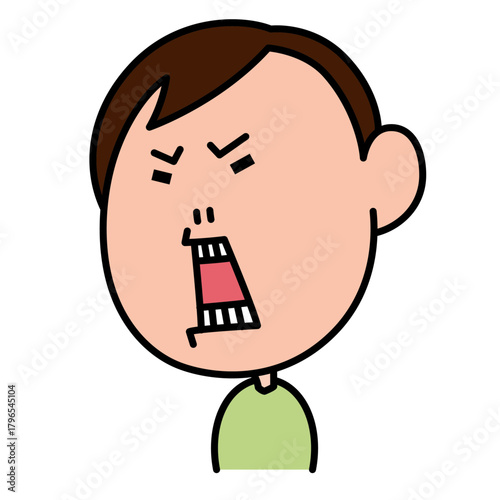 怒ってる人アイコン_男_ol