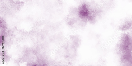 Purple and Pink Watercolor Texture Background with Gentle Blended Hues with subtle cloud like washes.