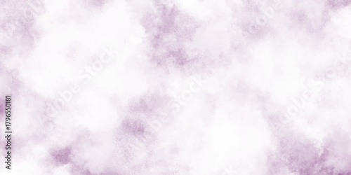 Purple and Pink Watercolor Texture Background with Gentle Blended Hues with subtle cloud like washes.