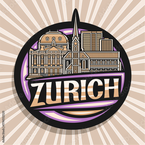 Vector logo for Zurich