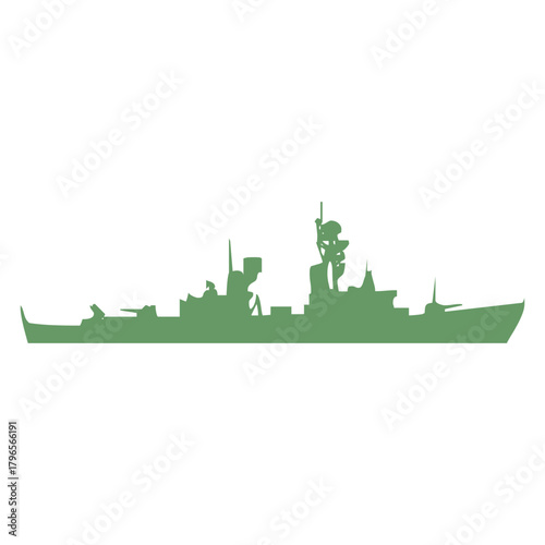 Warship Silhouette