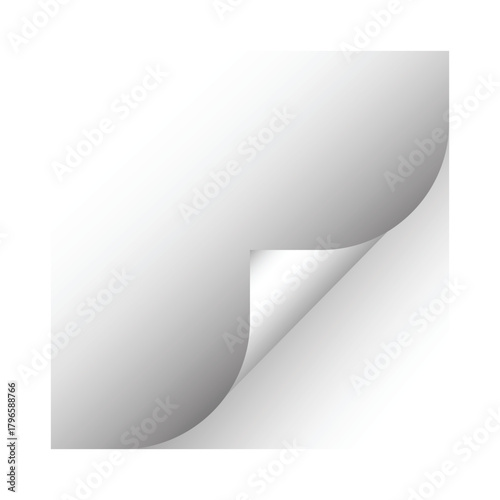 blank page curl | curled corner paper | white paper corner | black and white page folding vector design | set of colorful paper banners | set of paper banners